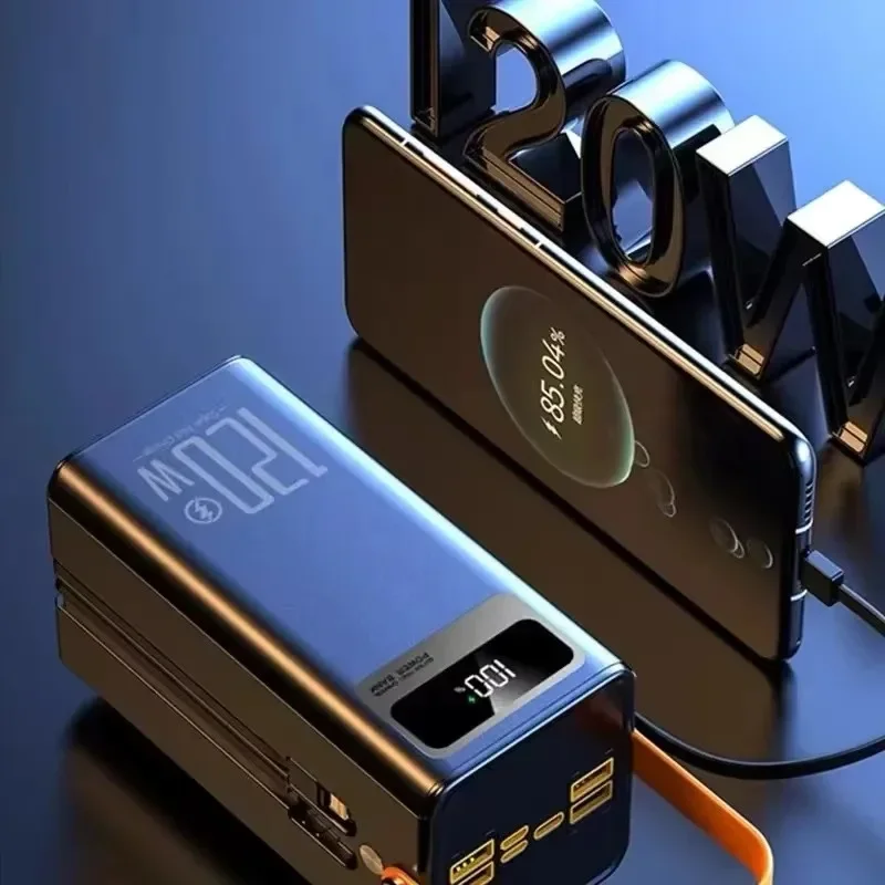 120W Fast Charging Power Bank  - огляд і ціна Outdoor Power Adapter Usb C